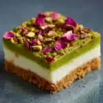 Pistachio Rose Tart Recipe