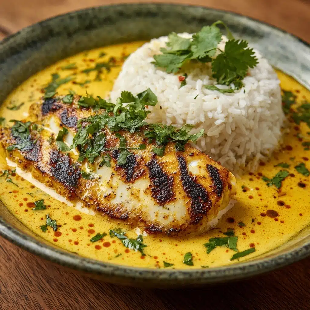 South Indian Style Cod & Coconut Curry Recipe - Recipe Image