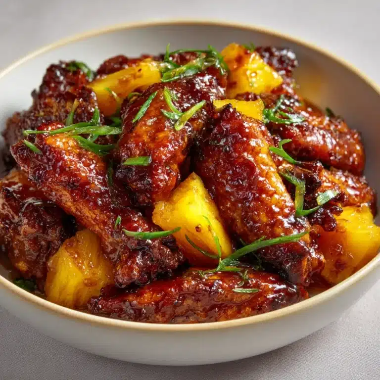 Pineapple Chicken Wings Recipe