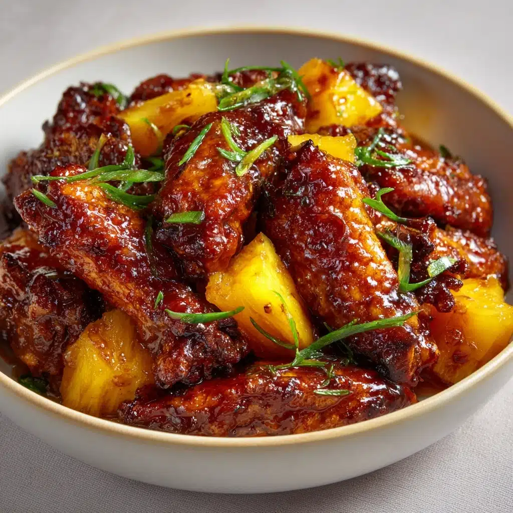 Pineapple Chicken Wings Recipe - Recipe Image