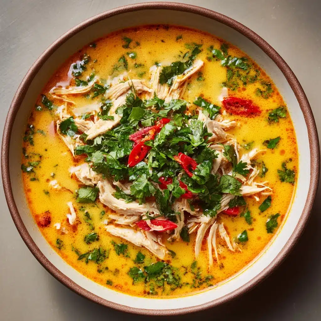 Thai Coconut Chicken Soup Recipe - Recipe Image