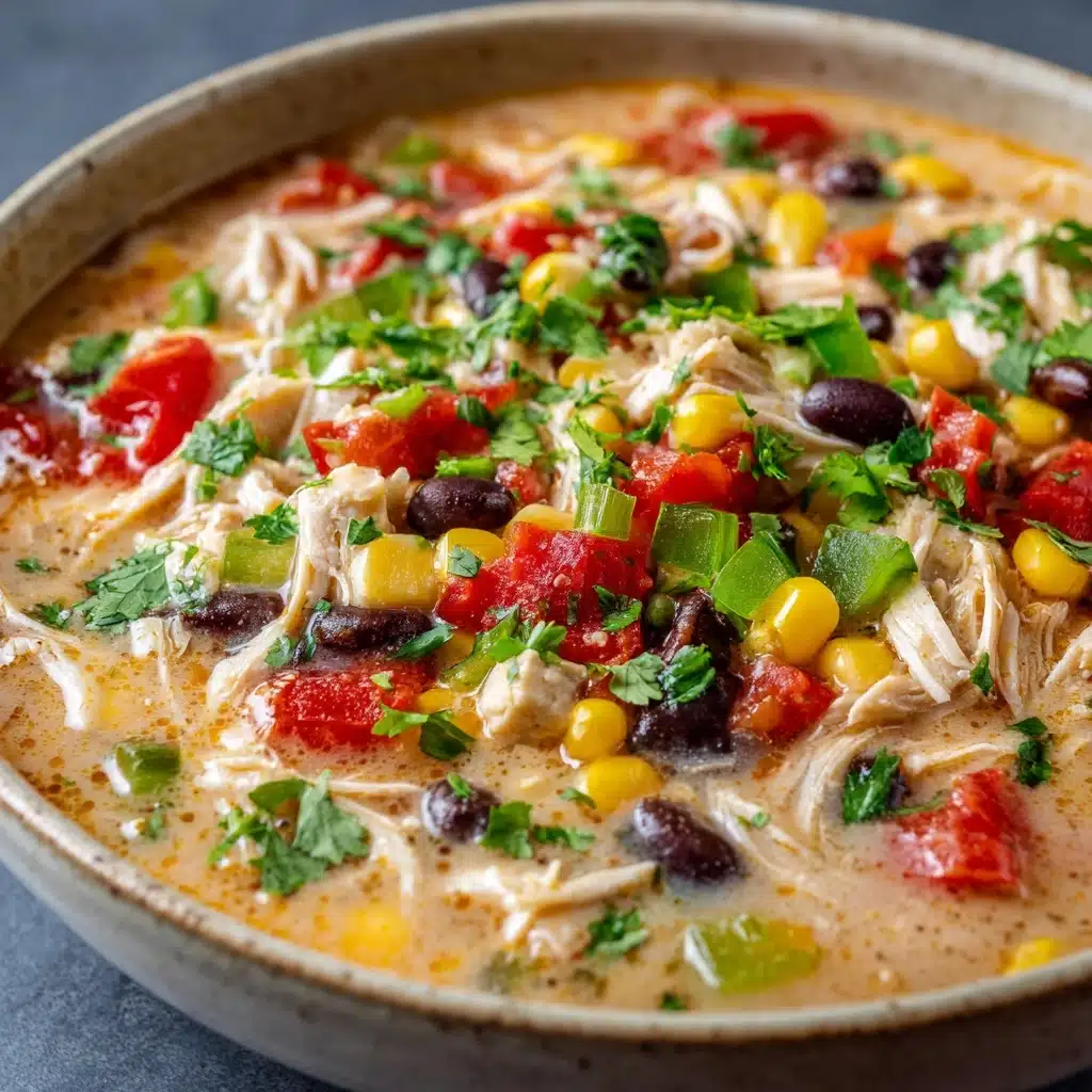 Easy Chicken Taco Soup Recipe - Recipe Image
