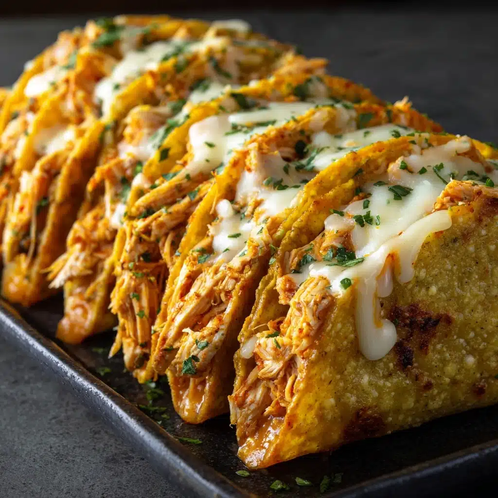 Mini Baked Chicken Tacos Recipe - Recipe Image