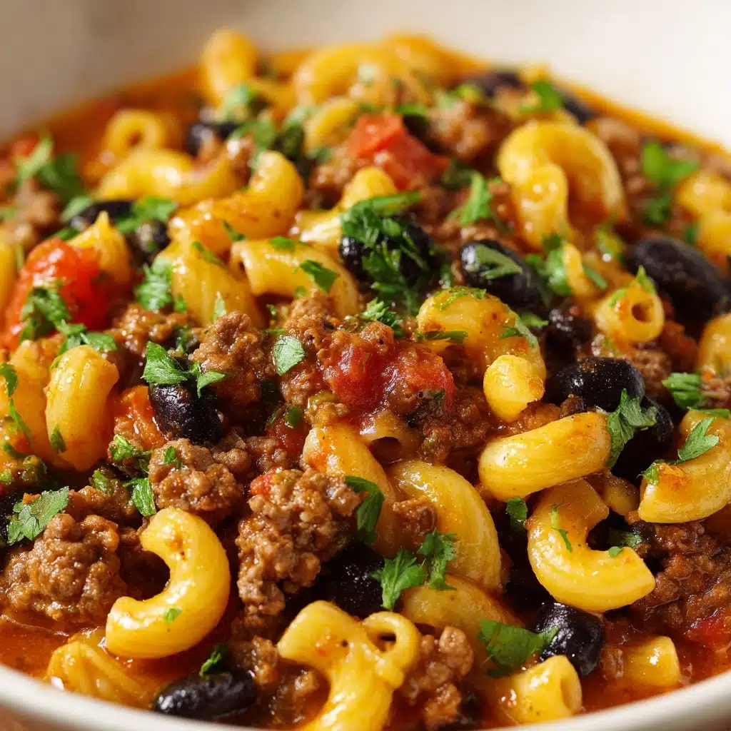 One Pot Chili Mac and Cheese Recipe - Recipe Image
