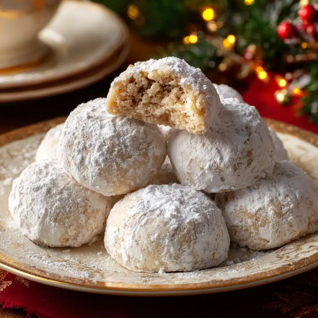 Sweetened Condensed Milk Snowball Cookies Recipe