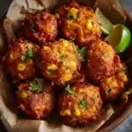 Mexican Street Corn Fritters Recipe
