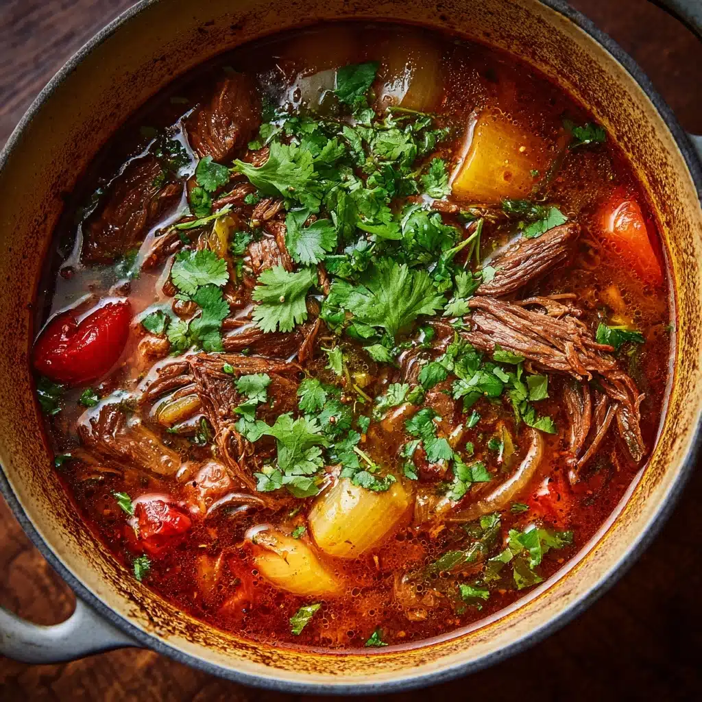 Coconut Red Curry Drip Beef Recipe - Recipe Image