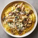 Creamy Chicken & Mushroom Dream Spaghetti Recipe