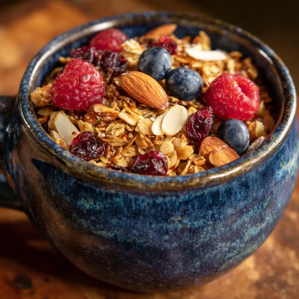 Healthy Homemade Granola Recipe - Recipe Image