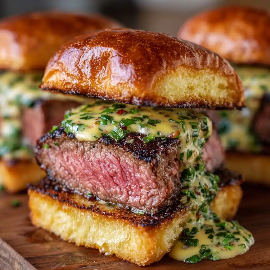 Cowboy Butter Steak Sliders Recipe - Recipe Image