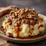 Ground Beef and Gravy Over Mashed Potatoes Recipe