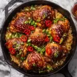 Honey Soy Baked Chicken Thighs Recipe