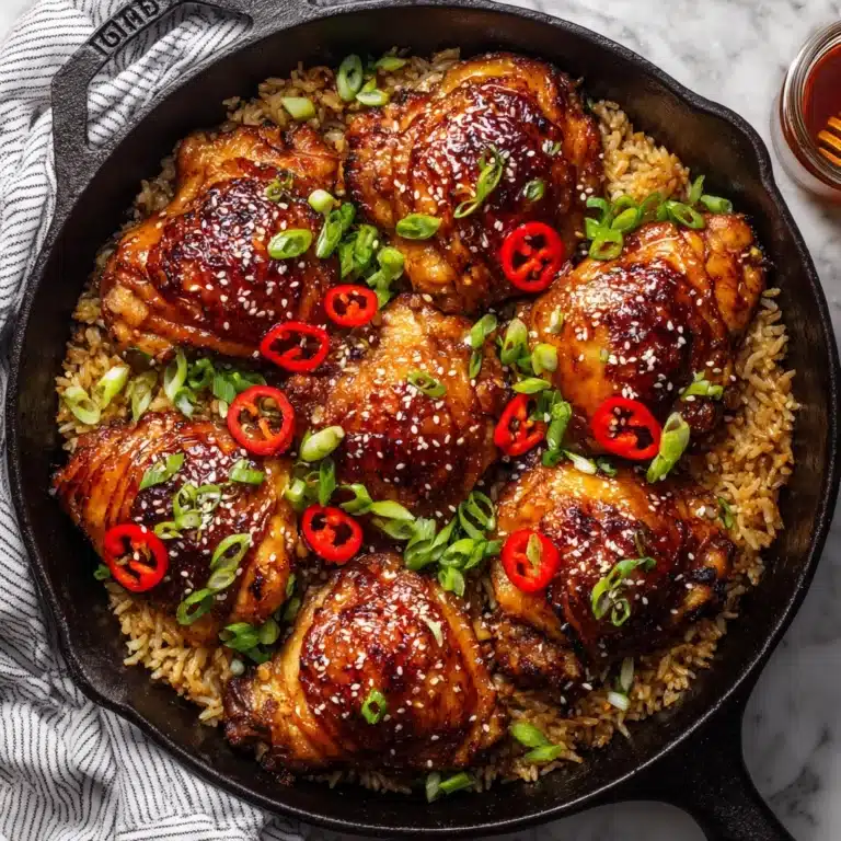 Honey Soy Baked Chicken Thighs Recipe