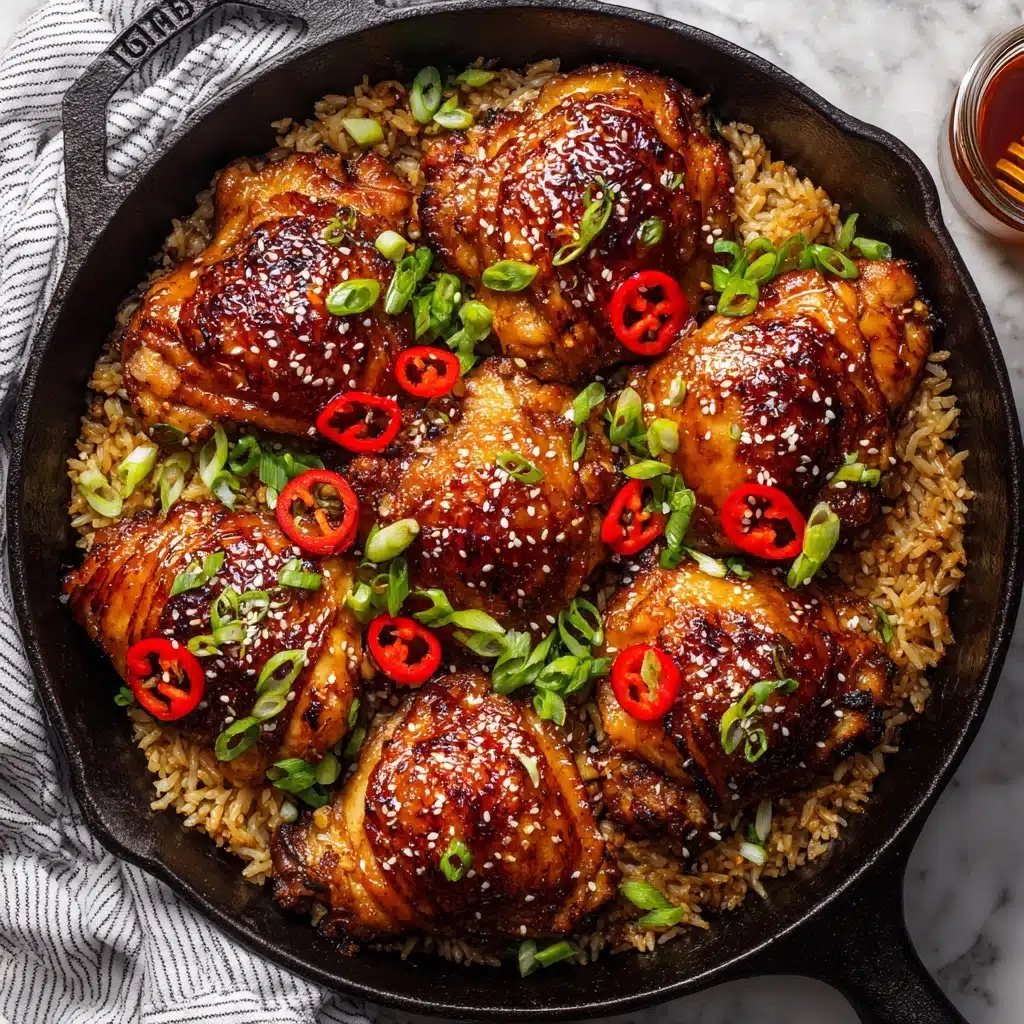 Honey Soy Baked Chicken Thighs Recipe - Recipe Image