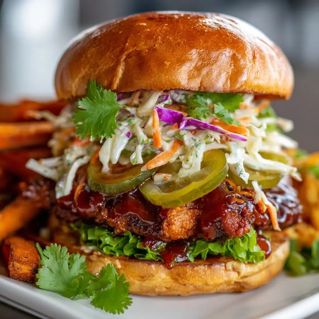 Honey Chipotle Fried Chicken Sandwich Recipe - Recipe Image
