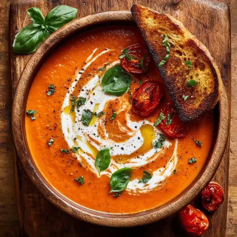 Easy Roasted Tomato Soup Recipe