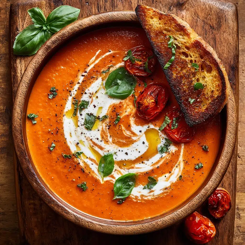 Easy Roasted Tomato Soup Recipe - Recipe Image