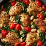Herbed Chicken with Cannellini Beans Recipe