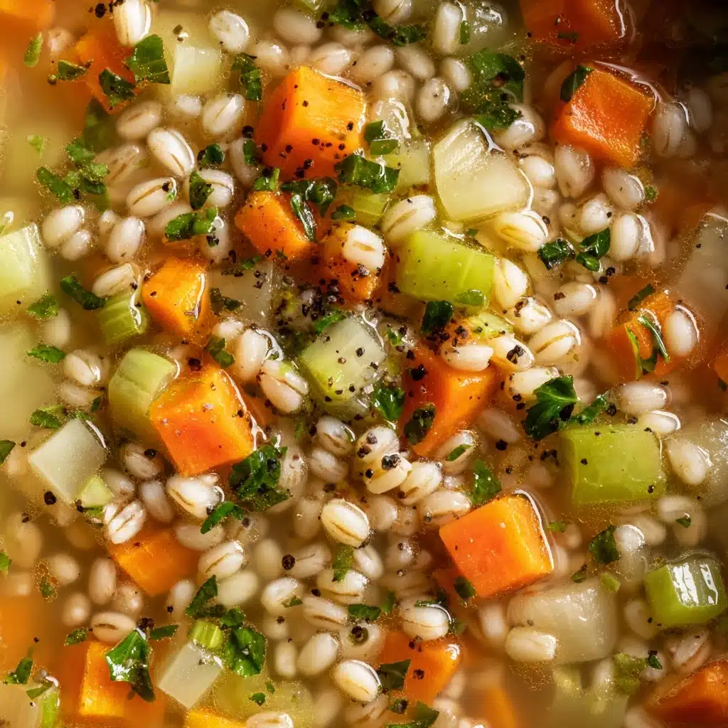 Vegetable Barley Soup Recipe