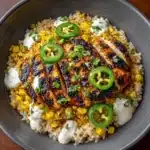 Chicken Burgers with Avocado Corn Salsa to Impress Recipe