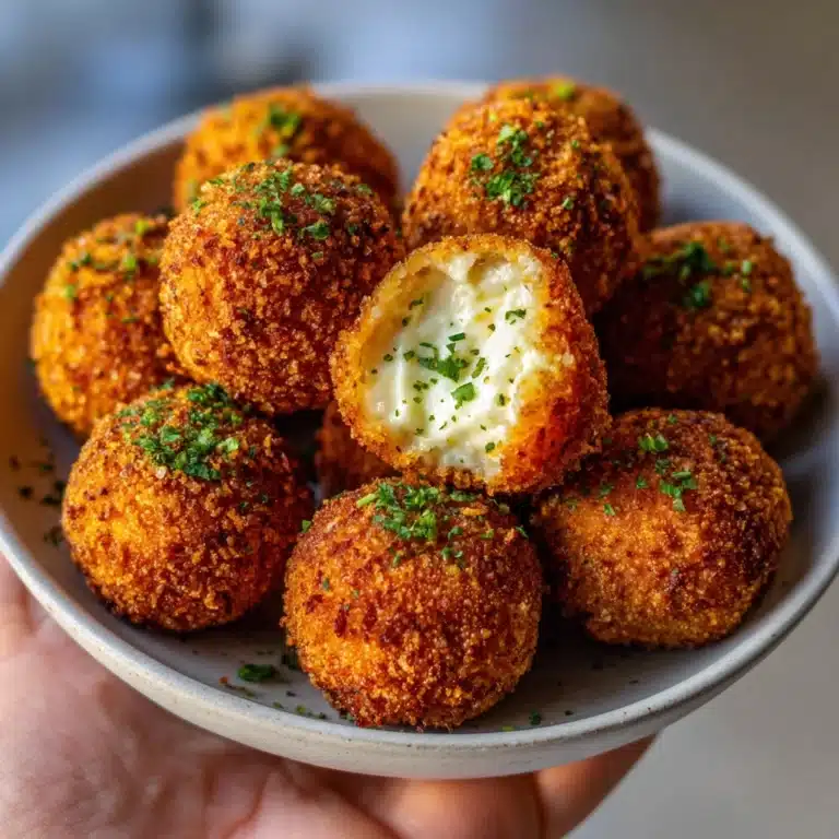 Air Fryer Cheesy Mashed Potato Balls Recipe