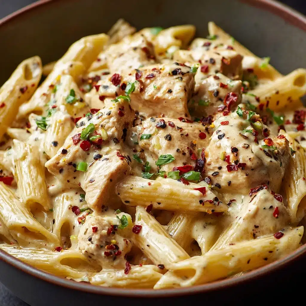 Garlic Parmesan Chicken Pasta Recipe - Recipe Image