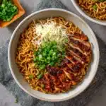 Garlic Noodles with Teriyaki Chicken Recipe