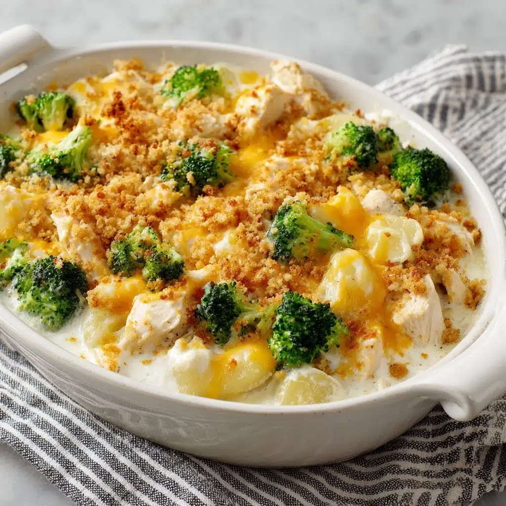 Baked Potato Chicken and Broccoli Casserole Recipe - Recipe Image