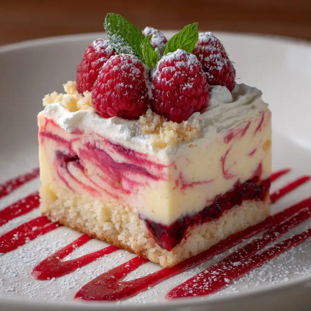 Raspberry Swirl Ice Cream Cake Recipe