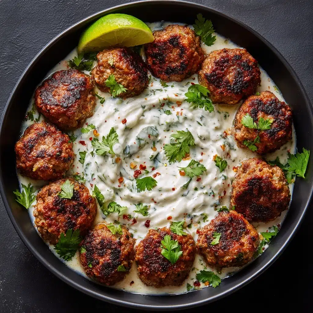 Greek Chicken Meatballs with Homemade Tzatziki Recipe