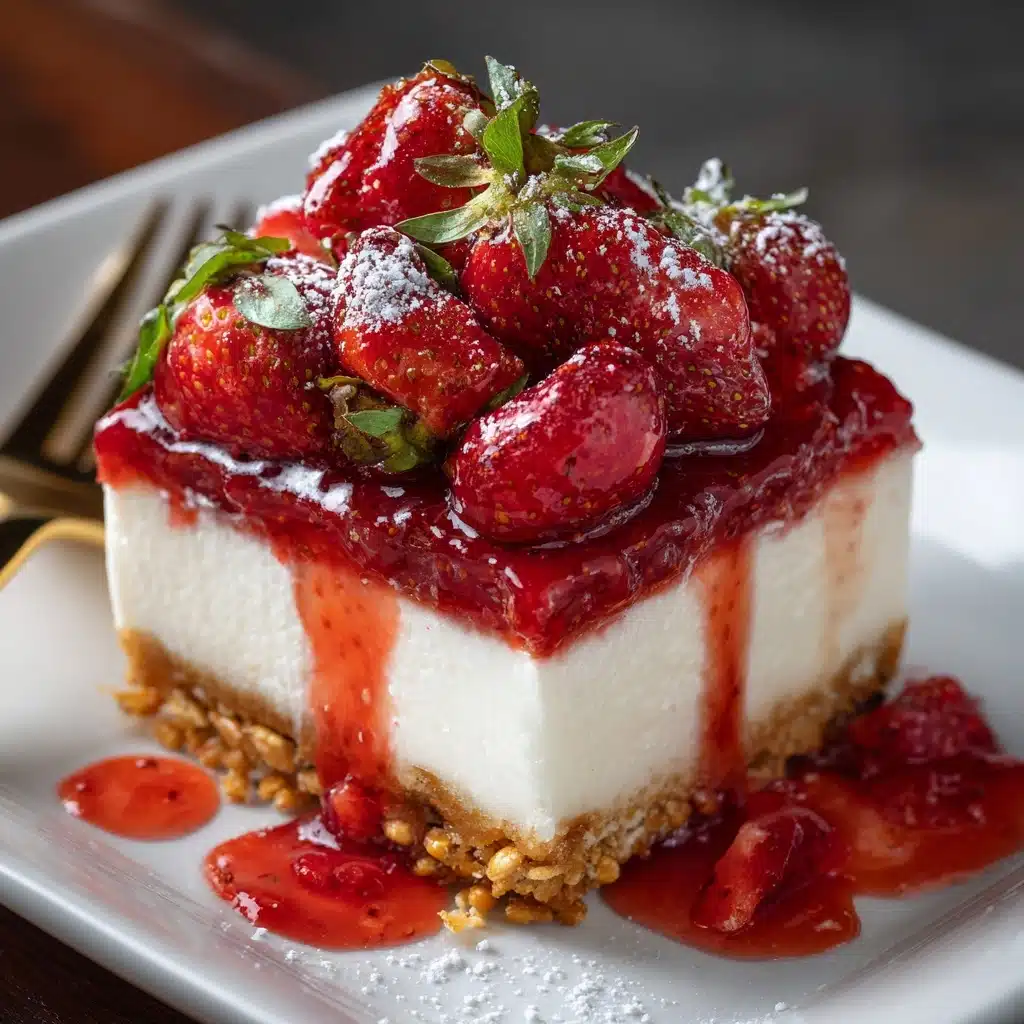 Strawberry Pretzel Salad Recipe - Recipe Image