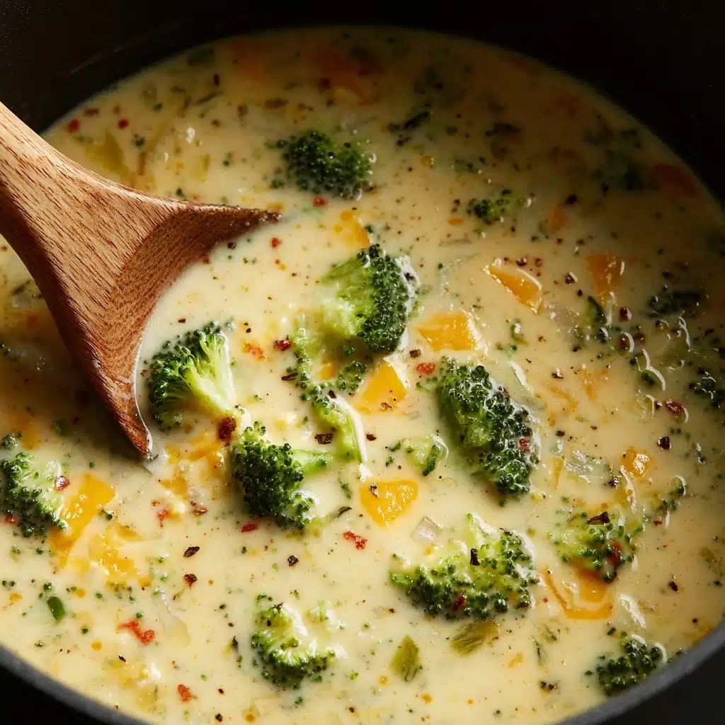 Creamy Broccoli Cheddar Soup Recipe - Recipe Image