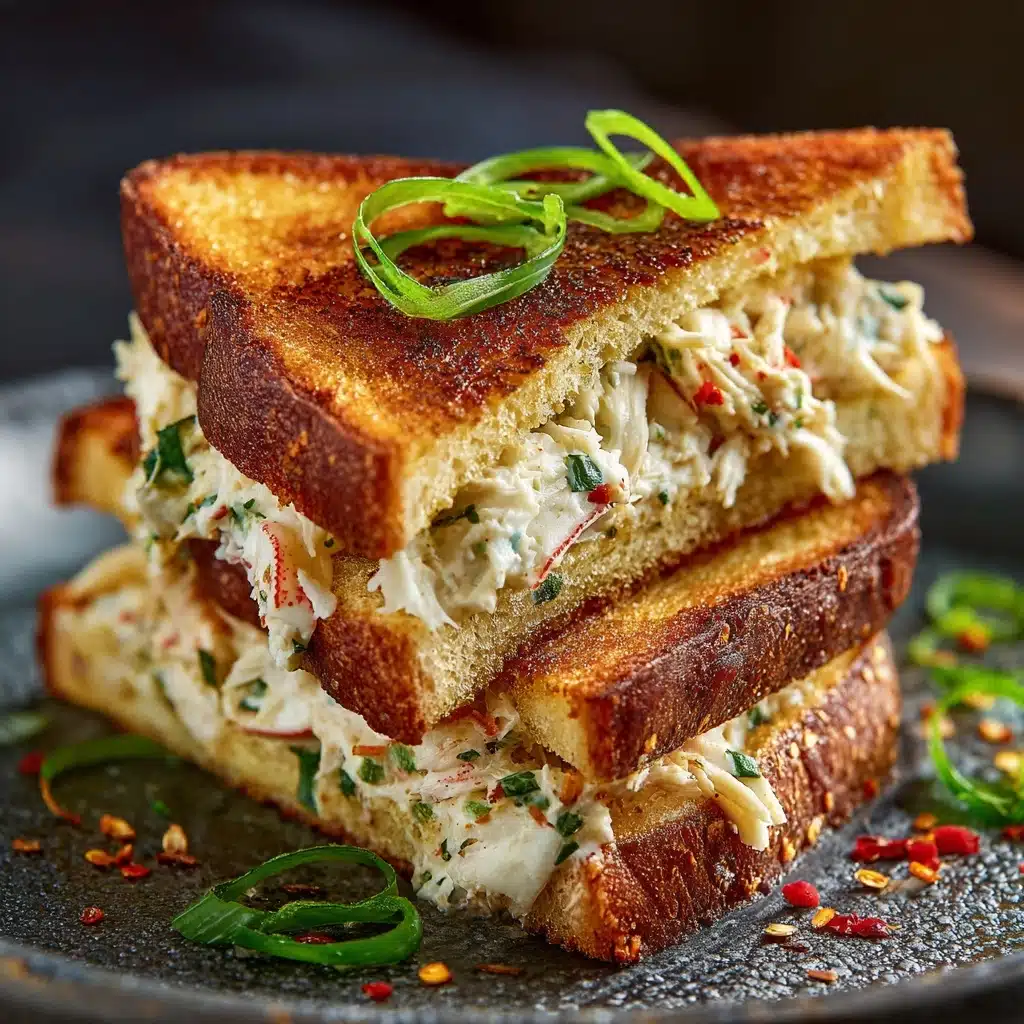 Spicy Crab Rangoon Melt Recipe - Recipe Image