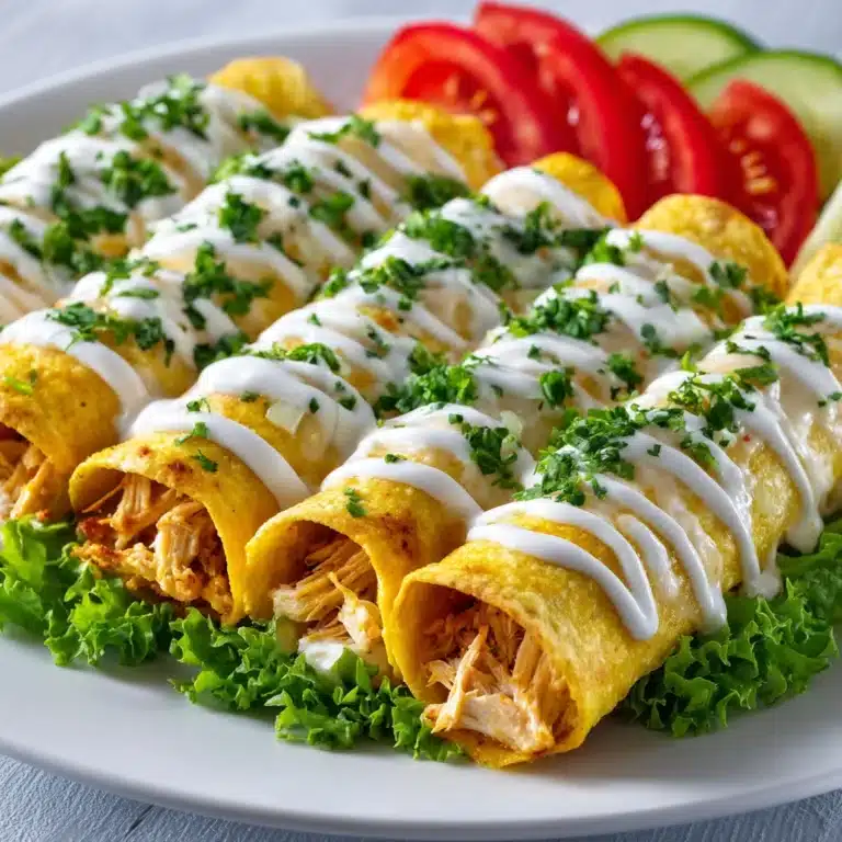 Keto Chicken Cheese Taquitos Recipe