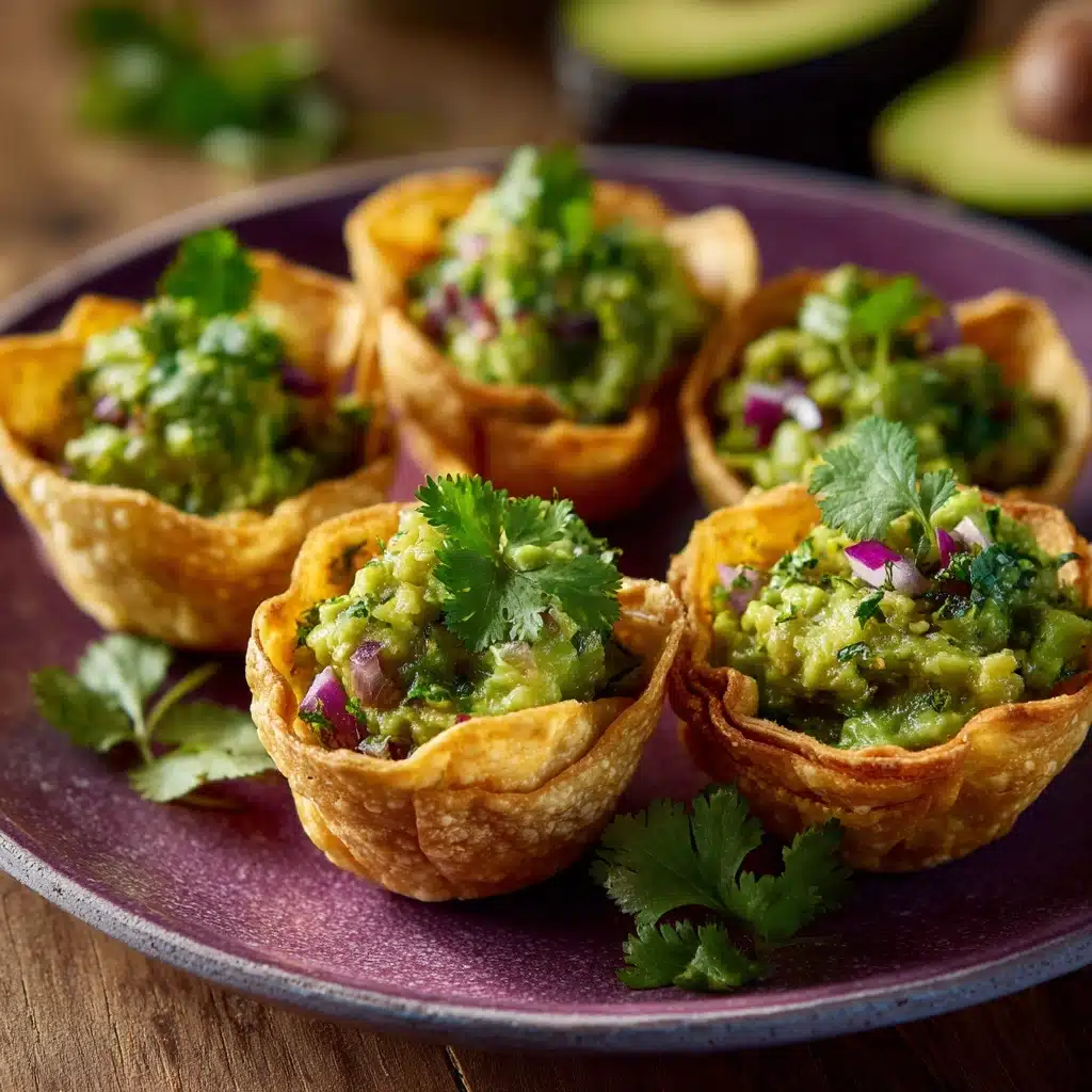 Guacamole Cups Recipe - Recipe Image