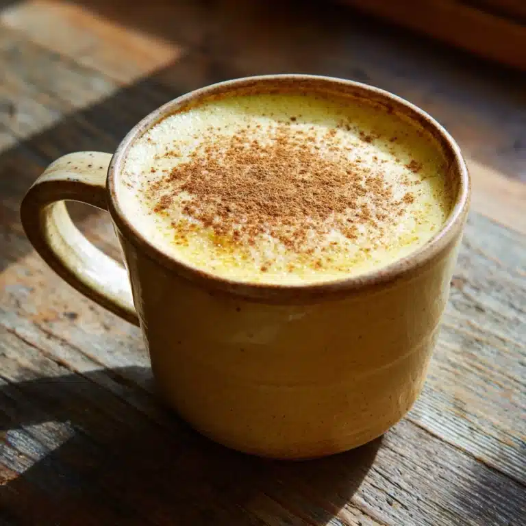 Golden Glow Turmeric Latte Bliss Recipe