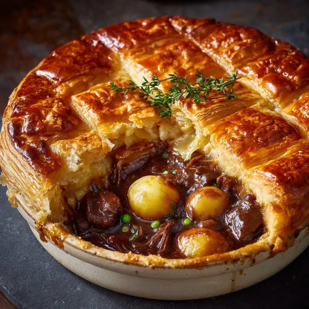 Guinness Braised Beef Pot Pie Recipe - Recipe Image