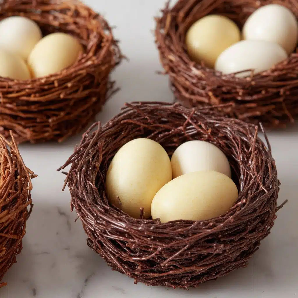 Easter Bird Nests Cookies Recipe - Recipe Image