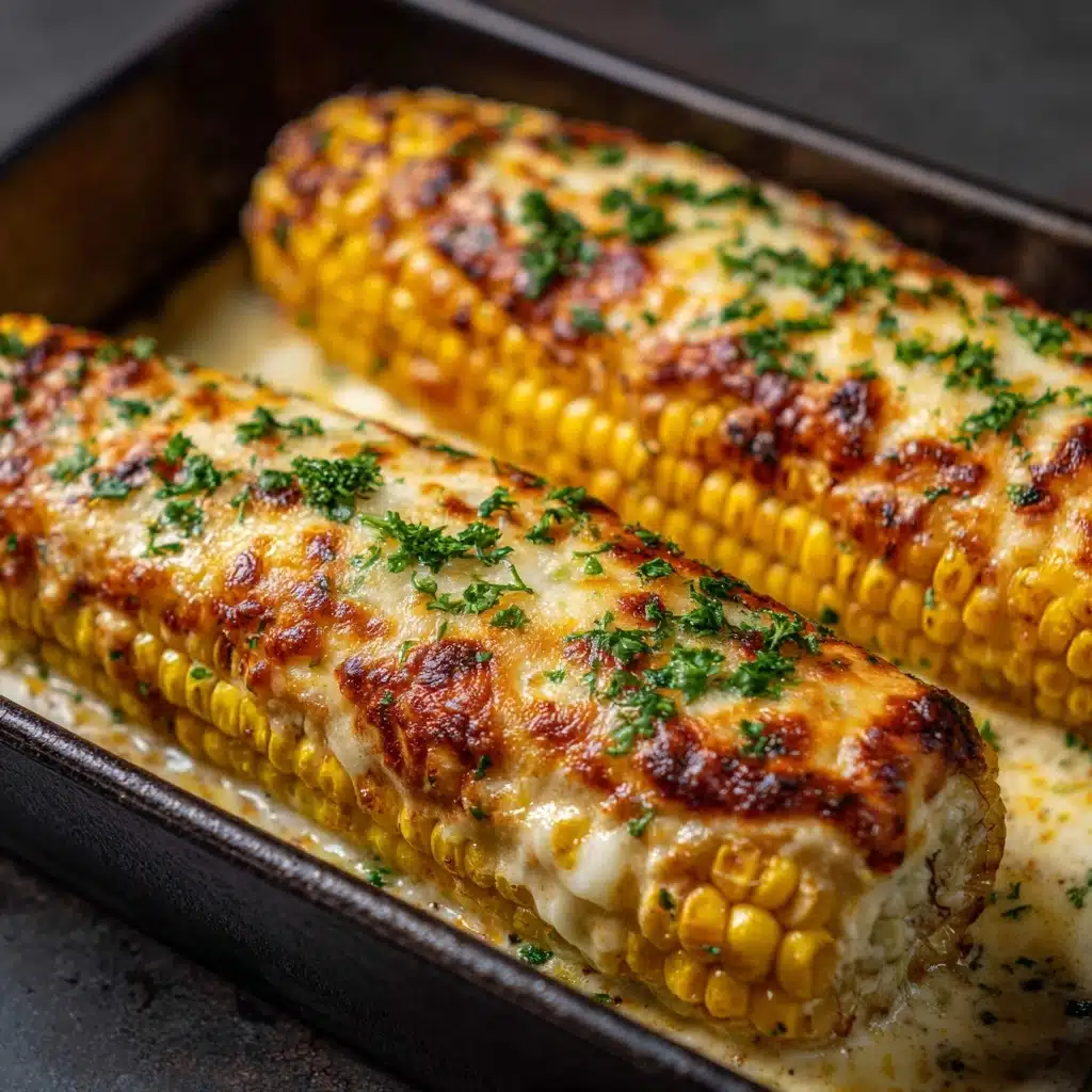 Garlic Butter Corn Cheese Recipe - Recipe Image
