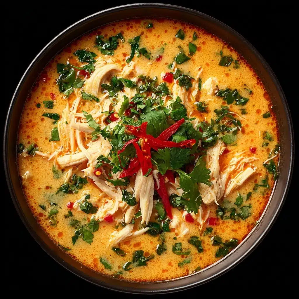 Thai Coconut Chicken Soup Recipe - Recipe Image
