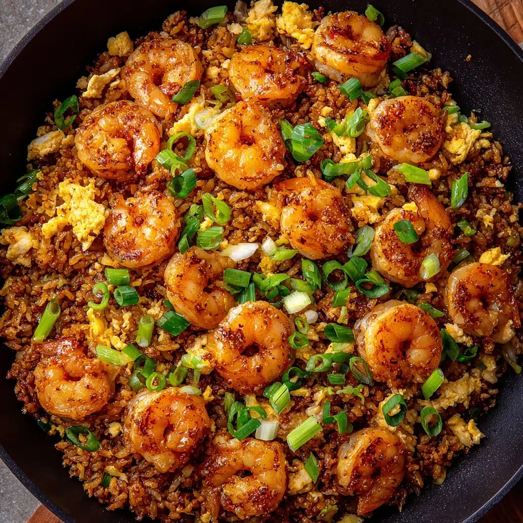 Spicy Shrimp Fried Rice Recipe - Recipe Image