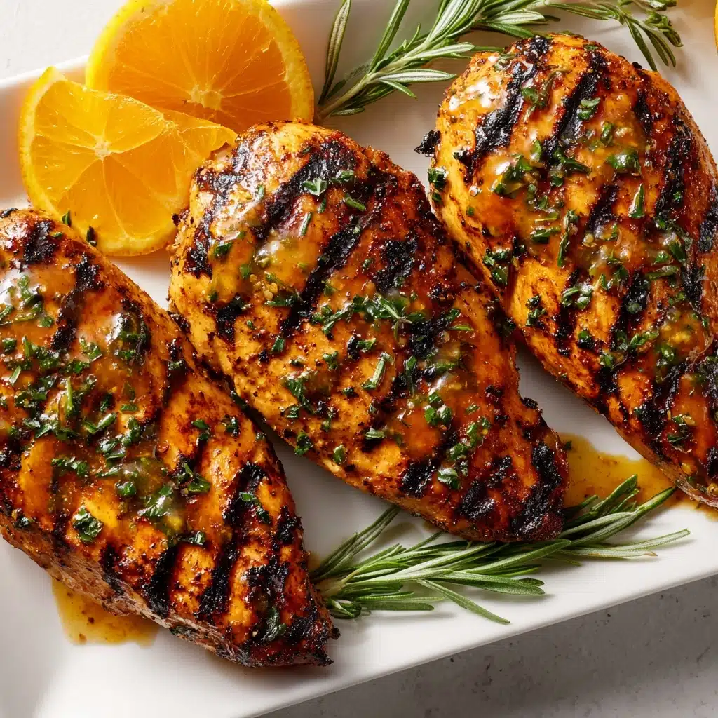 Grilled Citrus Chicken with Glaze Recipe - Recipe Image