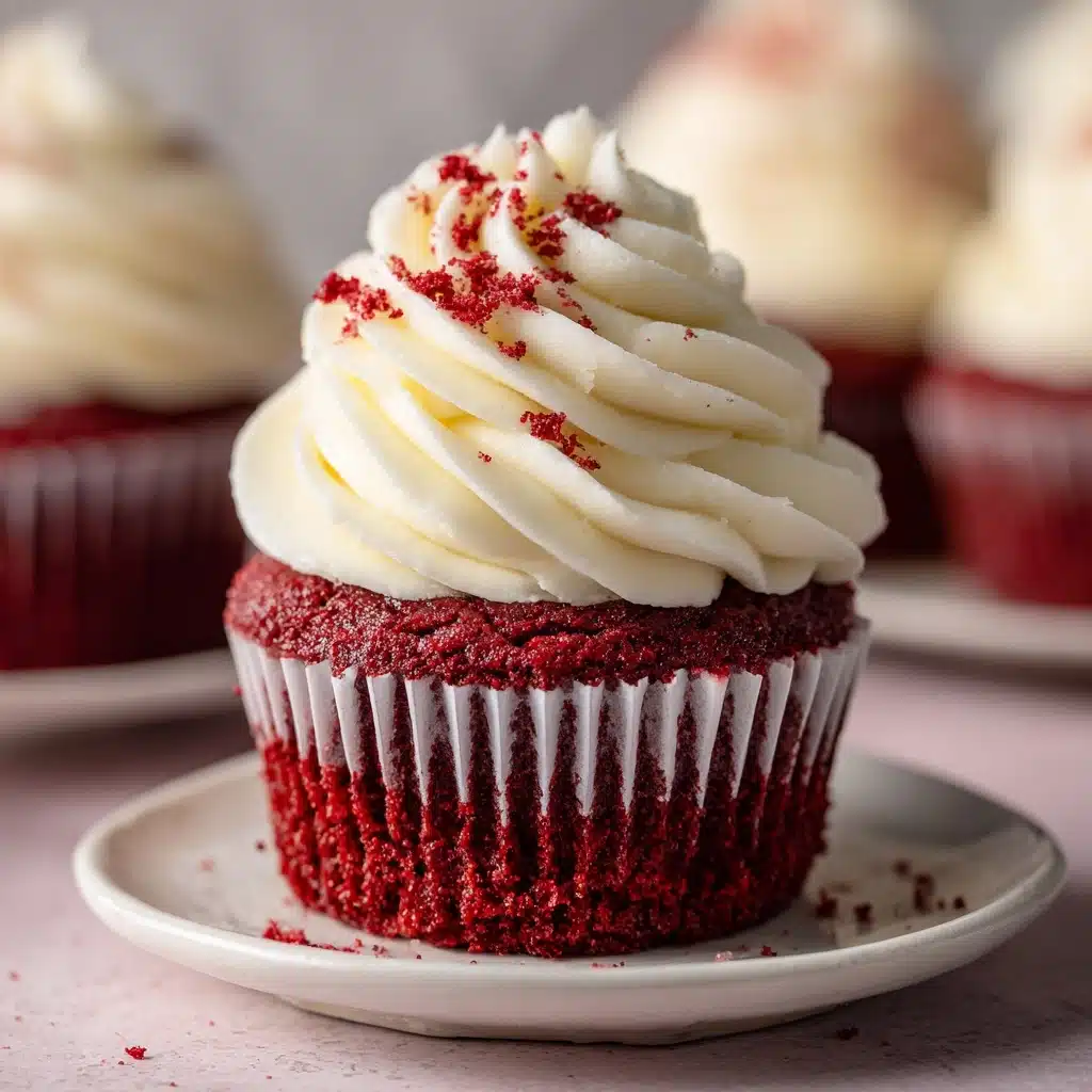 Red Velvet Cheesecake Cupcake Recipe