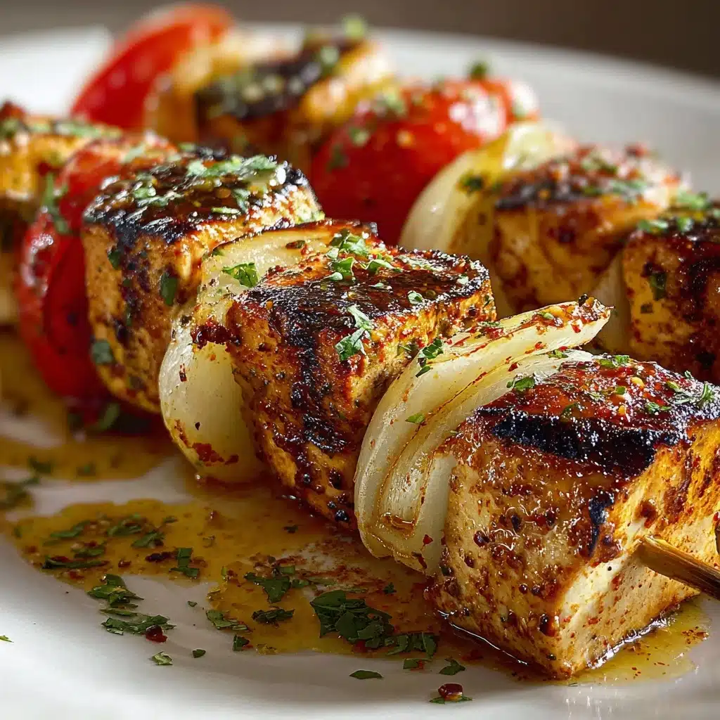 Grilled Chicken Adana Kebabs Recipe