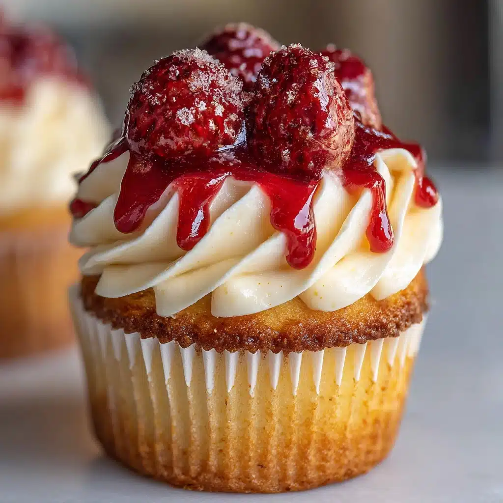 Strawberry Cheesecake Cupcakes Recipe - Recipe Image