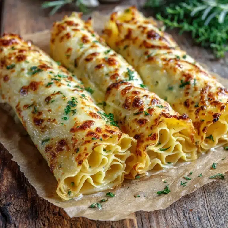 Cheesy Garlic Butter Rollups Recipe