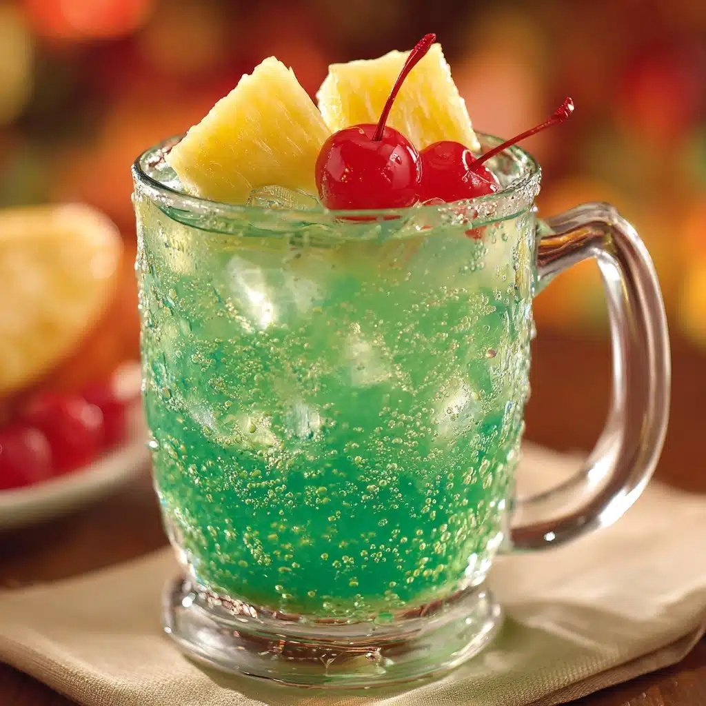 Festive Lime Sherbet Punch Recipe