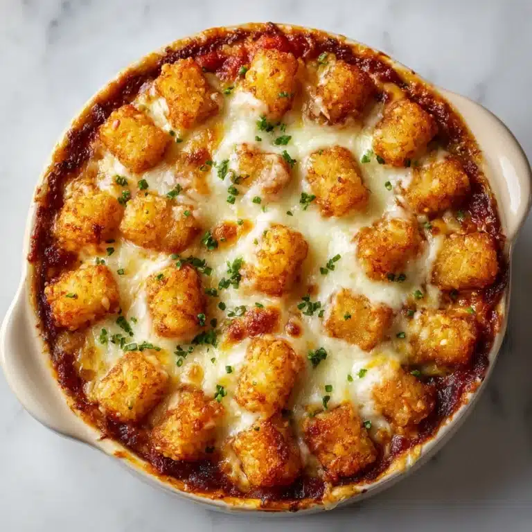 Tater Tot Pizza Recipe