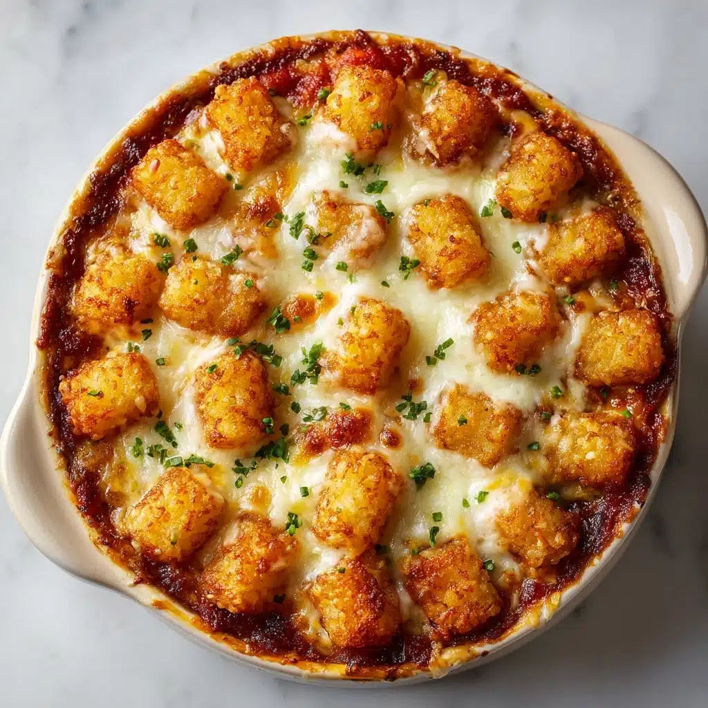 Tater Tot Pizza Recipe