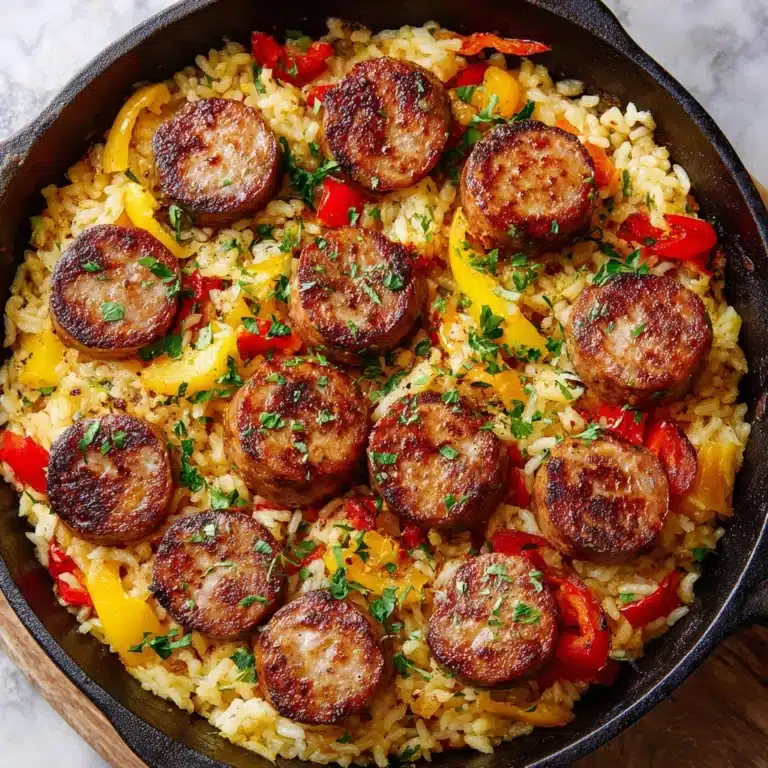 Sausage and Rice Skillet Recipe